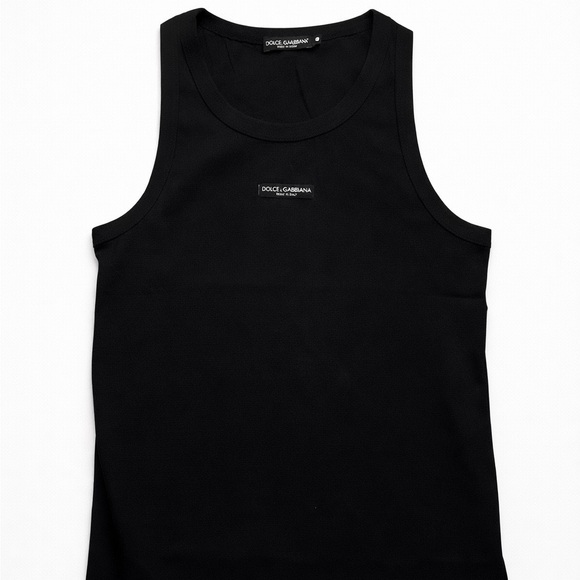 Dolce & Gabbana Other - Dolce & Gabbana Black Tank Top – Size 48 (US Medium) – Like New